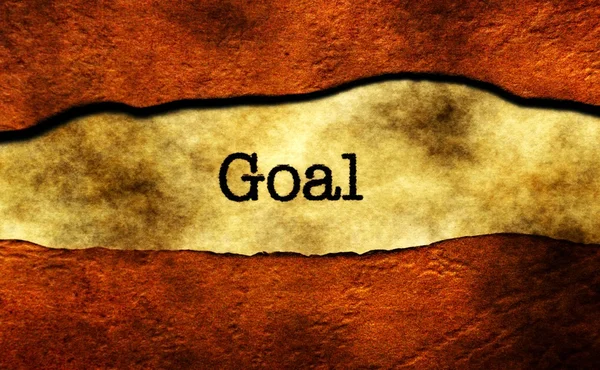 Goal concept — Stock Photo, Image