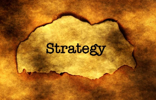 Στρατηγική έννοια — Φωτογραφία Αρχείου