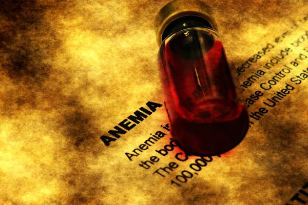 Anemia concetto grunge — Foto Stock