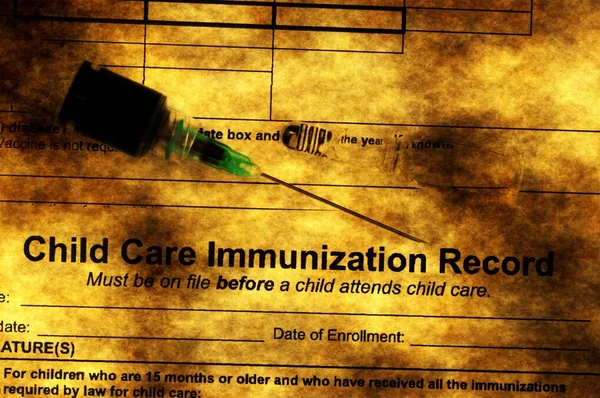 Concept de crise vaccinale — Photo