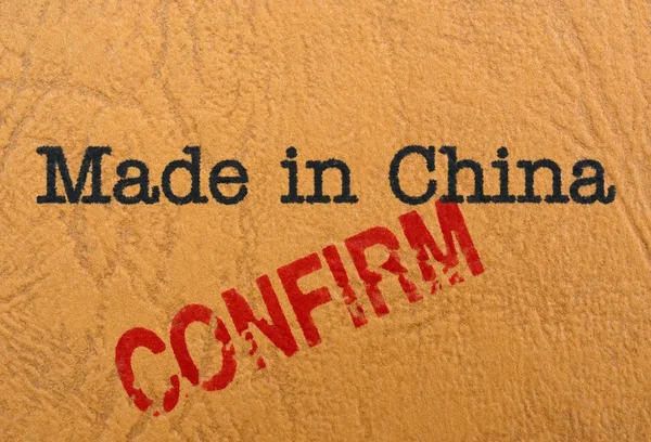 Made in China — Stock Photo, Image