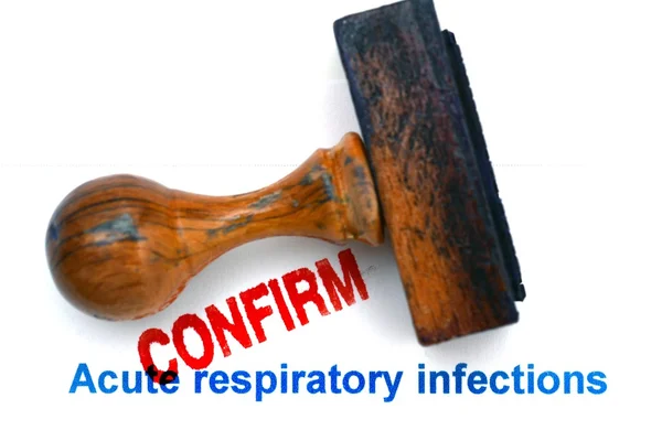 Respiratory infections confirm — Stock Photo, Image
