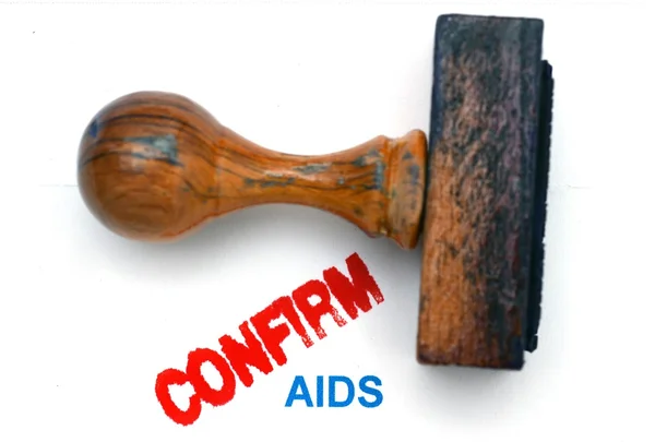AIDS onaylamak — Stok fotoğraf