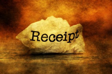 Alış irsaliyesi çöp kağıt