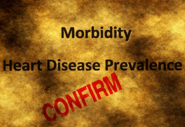 Heart disease prevalence — Stock Photo, Image