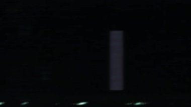 Gerçek Glitch Statik TV Gürültüsü Geçişi