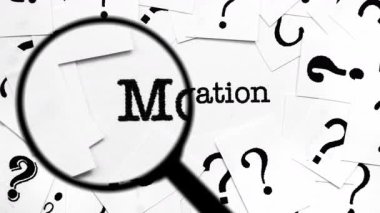 Soru İşaretleri ve Sözcükler Arasındaki Motivasyon Aranıyor