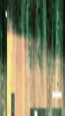 Gerçek Glitch Statik TV Gürültüsü Dikey Geçiş videosu