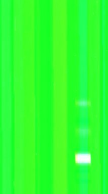 Glitch effect on green screen vertical video