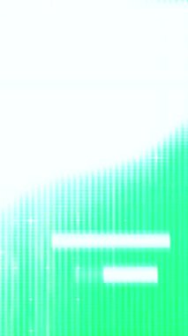 Glitch effect on green screen vertical video