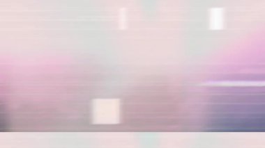 Gerçek Glitch Statik TV Gürültüsü Geçişi