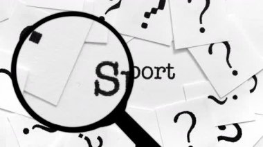 Soru İşaretleri ve Sözleri Arasında Destek Arayan Büyüteç Aranıyor