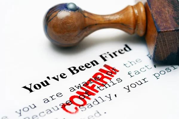 You are fired — Stock Photo, Image