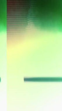 Gerçek Glitch Statik TV Gürültüsü Dikey Geçiş videosu