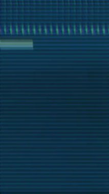 Gerçek Glitch Statik TV Gürültüsü Dikey Geçiş videosu