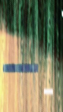 Gerçek Glitch Statik TV Gürültüsü Dikey Geçiş videosu