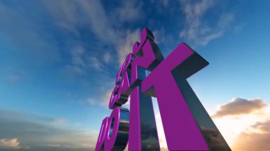 Mavi Gökyüzüne Karşı 3B Motivasyon Metni Yapabilirsin