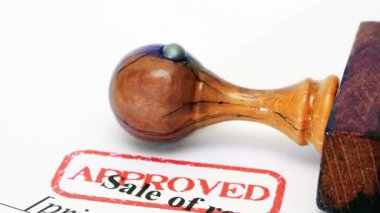 Gayrimenkul ve Yasal Evraklar için Gerçek Mülk Satış Belgesi Onaylandı