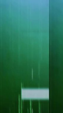 Gerçek Glitch Statik TV Gürültüsü Dikey Geçiş videosu