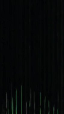 Gerçek Glitch Statik TV Gürültüsü Dikey Geçiş videosu