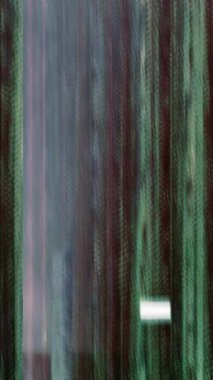 Gerçek Glitch Statik TV Gürültüsü Dikey Geçiş videosu