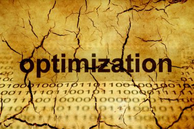 Kırık optimizasyonu grunge kavramı yakın çekim