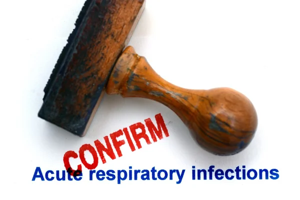 Acute respiratory infection — Stock Photo, Image