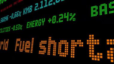 Yakıt sıkıntısı dünya borsa saatinde protestolara yol açtı