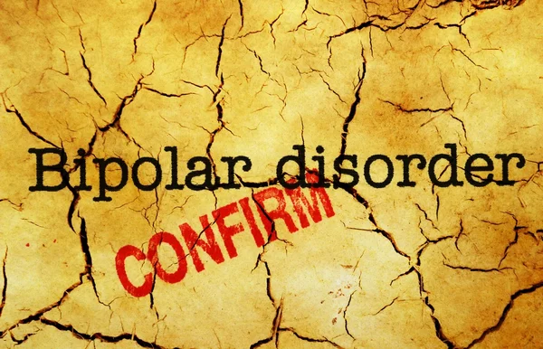 Bipolar disorder confirm — Stock Photo, Image