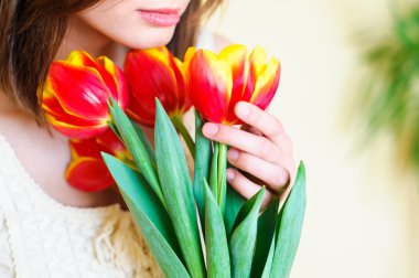 Hassas çıplak kız 