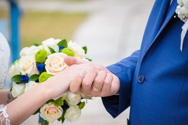 美しい結婚式の花束 — ストック写真