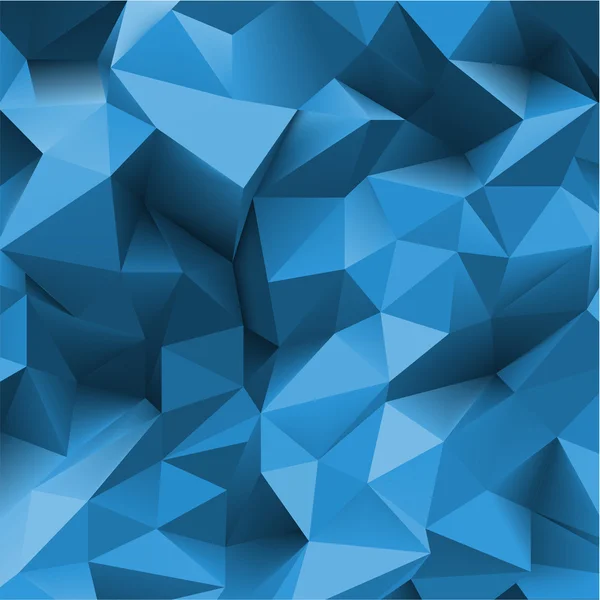 Cristal albastru abstract — Vector de stoc