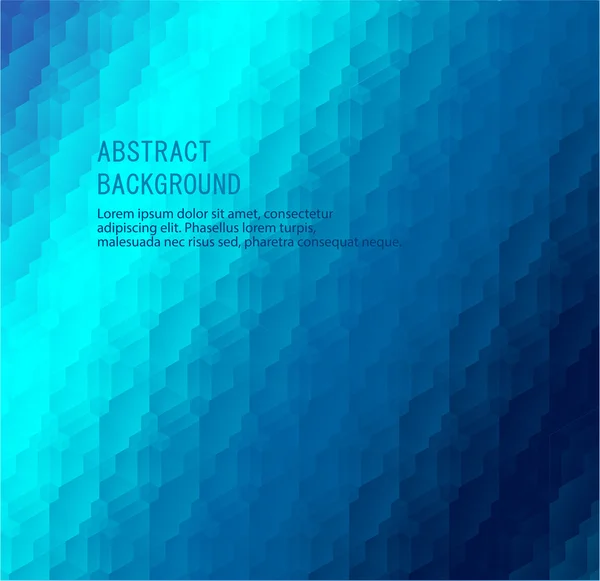 Fondo abstracto azul — Vector de stock