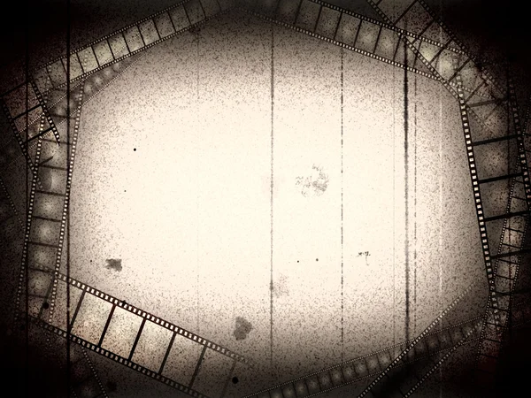 Old empty movie frame — Stock Photo, Image