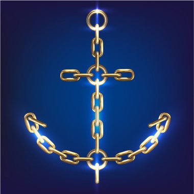 Çapa, altın zincirleri