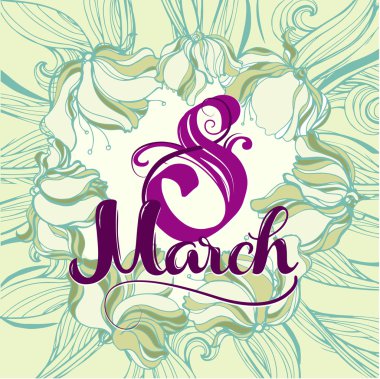 8 Mart tebrik kartı