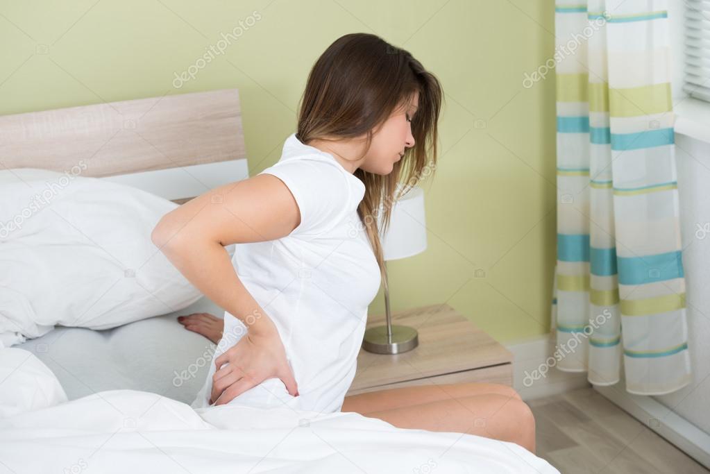 Woman With Stomach Ache