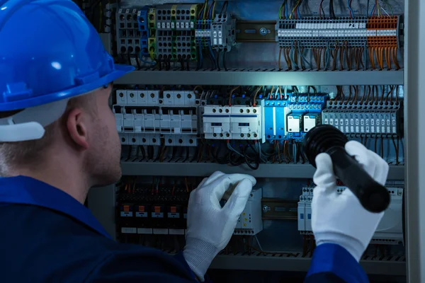 Technik testování Fusebox — Stock fotografie