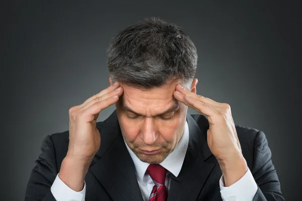 Man Suffering From Headache — Stock Photo, Image