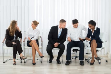 Chat yapan işadamları grubu