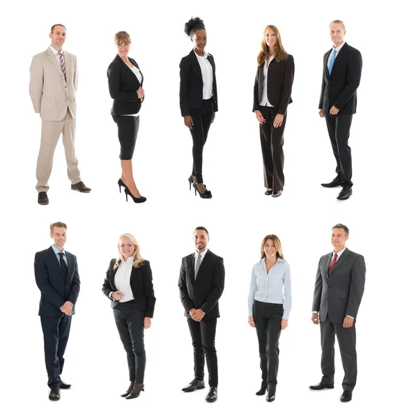 Set Of Confident Businesspeople — Stock Photo, Image
