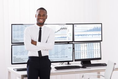 Genç borsa Broker portresi