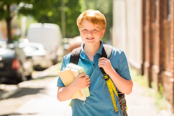Portrait Of Happy Schoolboy — Stock Photo, Image