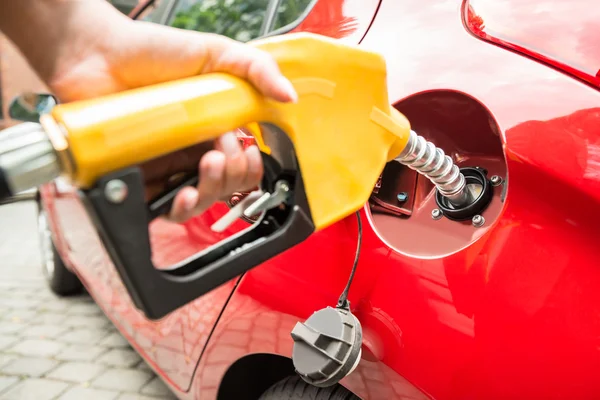 Hand Refueling Car's Tank — Stock Photo, Image