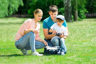 Uçan uçak Park aile