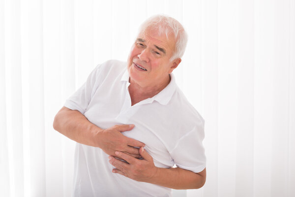 Man Suffering From Heart Attack