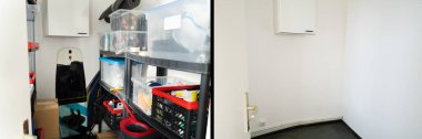House Mess and Junk Declutter 'dan önce ve sonra