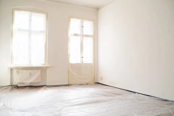 Huset Wall Paint Underhållsmålning — Stockfoto