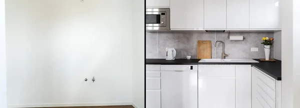 Home Kitchen Interior Remodel — Stok Foto