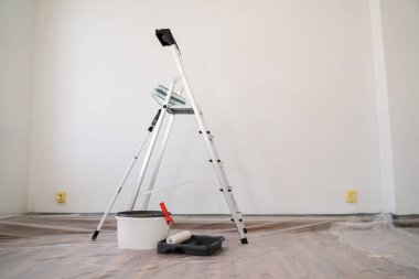 İçerideki duvar boyası. Bakım Boyama Servisi